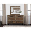  International Furniture Direct Dresser Mirrors Dresser Mirrors IFD1171MIR IMAGE 3