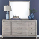  Liberty Furniture Industries Inc. New Haven 9-Drawer Dresser with Mirror 694-BR-DM IMAGE 11
