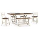  Signature Design by Ashley Brinfern PCD628-09 Large Counter Bench IMAGE 7