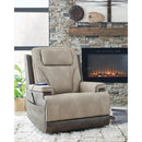  Signature Design by Ashley 4Z-Peaceful Pause PC1210312 Power Lift Recliner IMAGE 7
