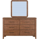  Legends Home Etta 6-Drawer Dresser ZETA-7013-WLT IMAGE 5