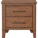  Legends Home Etta 2-Drawer Nightstand ZETA-7015-WLT IMAGE 1