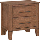  Legends Home Etta 2-Drawer Nightstand ZETA-7015-WLT IMAGE 2