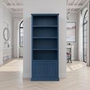  Legends Home Legends Home Jordan JO3201.DEB 82" 2-Door Display Case - Denim Blue JO3201.DEB IMAGE 2