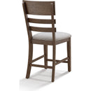  Crown Mark Guthrie 2711BR-S-24 Counter Height Chair - Brown IMAGE 2