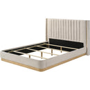  Crown Mark Charlene 5108OT-Q Queen Bed - Oat Tweed IMAGE 2