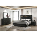  Crown Mark Cadence B4515-2 Night Stand - Gold/Black IMAGE 4