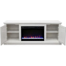  Legends Home Jordan Freestanding Electric Fireplace JO5210.WHT IMAGE 2
