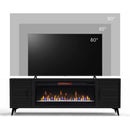  Legends Home Malibu Freestanding Electric Fireplace WMLB5415.SLS IMAGE 4