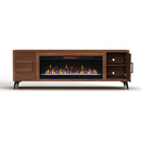  Legends Home Malibu Freestanding Electric Fireplace WMLB5415.BRB IMAGE 2