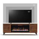  Legends Home Malibu Freestanding Electric Fireplace WMLB5415.BRB IMAGE 5