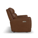  Flexsteel Alister 1158-64GL-73472 Gliding Reclining Loveseat with Console, Power Headrest & Lumbar IMAGE 3