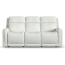  Flexsteel Alister 1158-63GL-32611 Gliding Reclining Sofa with Console, Power Headrest & Lumbar IMAGE 3