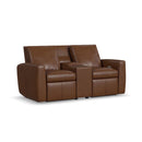  Flexsteel Aria 1865-604P-73472 Power Reclining Loveseat with Console IMAGE 1