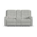  Flexsteel Arlo S2810-601H Power Reclining Loveseat with Console & Power Headrest IMAGE 1