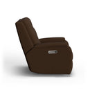  Flexsteel Arlo S2810-51L Power Rocking Recliner with Power Headrest & Lumbar IMAGE 2