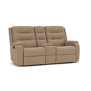  Flexsteel Arlo S3810-601 Reclining Loveseat with Console IMAGE 1