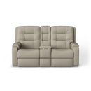  Flexsteel Arlo S3810-601H Power Reclining Loveseat with Console & Power Headrest IMAGE 3