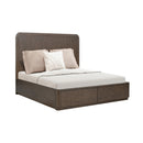  Flexsteel Athens W1013-90QS Queen Panel Storage Bed IMAGE 1