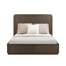  Flexsteel Athens W1013-90QS Queen Panel Storage Bed IMAGE 2