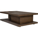  Flexsteel Athens W1013-0311 Rectangular Coffee Table with Casters IMAGE 1