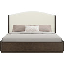  Flexsteel Athens W1013-91KS King Upholstered Storage Bed IMAGE 3