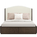  Flexsteel Athens W1013-91QS Queen Upholstered Storage Bed IMAGE 3