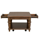  Flexsteel Bellevue W1042-0311 Rectangular Coffee Table with Casters IMAGE 1