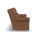  Flexsteel Bernard B3872-63L Power Reclining Sofa with Console, Power Headrest & Lumbar IMAGE 3