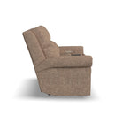  Flexsteel Bernard S2871-601L Power Reclining Loveseat with Console, Power Headrest & Lumbar IMAGE 3