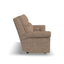  Flexsteel Bernard S2871-63L Power Reclining Sofa with Console, Power Headrest & Lumbar IMAGE 2