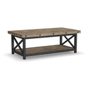  Flexsteel Carpenter 6723-031 Rectangular Coffee Table IMAGE 2