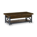  Flexsteel Carpenter 6722-0311 Rectangular Lift-Top Coffee Table with Casters IMAGE 1
