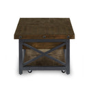  Flexsteel Carpenter 6722-0311 Rectangular Lift-Top Coffee Table with Casters IMAGE 2