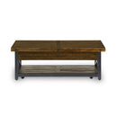  Flexsteel Carpenter 6722-0311 Rectangular Lift-Top Coffee Table with Casters IMAGE 3