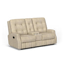  Flexsteel Devon S2881-601 Reclining Loveseat with Console IMAGE 1