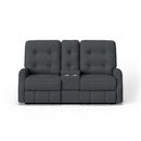  Flexsteel Devon S2882-601 Reclining Loveseat with Console IMAGE 1