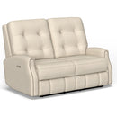  Flexsteel Devon S2881-60H Power Reclining Loveseat with Power Headrest IMAGE 1