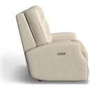  Flexsteel Devon S2881-60H Power Reclining Loveseat with Power Headrest IMAGE 3