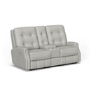  Flexsteel Devon S2881-601H Power Reclining Loveseat with Console & Power Headrest IMAGE 3