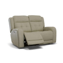  Flexsteel Grant 1480-60PH-00911 Power Reclining Loveseat with Power Headrest IMAGE 3