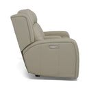  Flexsteel Grant 1480-64PH-00911 Power Reclining Loveseat with Console & Power Headrest IMAGE 4
