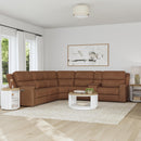  Flexsteel Linden 1043-SECTPH-94672 Power Reclining Sectional with Power Headrests & Lumbar IMAGE 2
