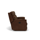 Flexsteel Mason S2804-601 Reclining Loveseat with Console IMAGE 3
