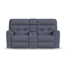  Flexsteel Mason S2804-601H Power Reclining Loveseat with Console & Power Headrest IMAGE 3
