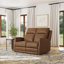  Flexsteel Maxwell 1585-60PH-68572 Power Reclining Loveseat with Power Headrest & Lumbar IMAGE 2