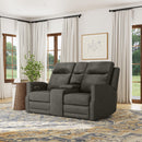  Flexsteel Maxwell 1585-64PH-72702 Power Reclining Loveseat with Console, Power Headrest & Lumbar IMAGE 2