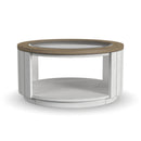  Flexsteel Melody W1072-0341 Round Coffee Table with Casters IMAGE 2