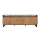  Flexsteel Millwork W1077-063 Large Entertainment Base IMAGE 4