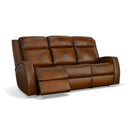  Flexsteel Mustang 1873-62PH-72970 Power Reclining Sofa with Power Headrest IMAGE 2